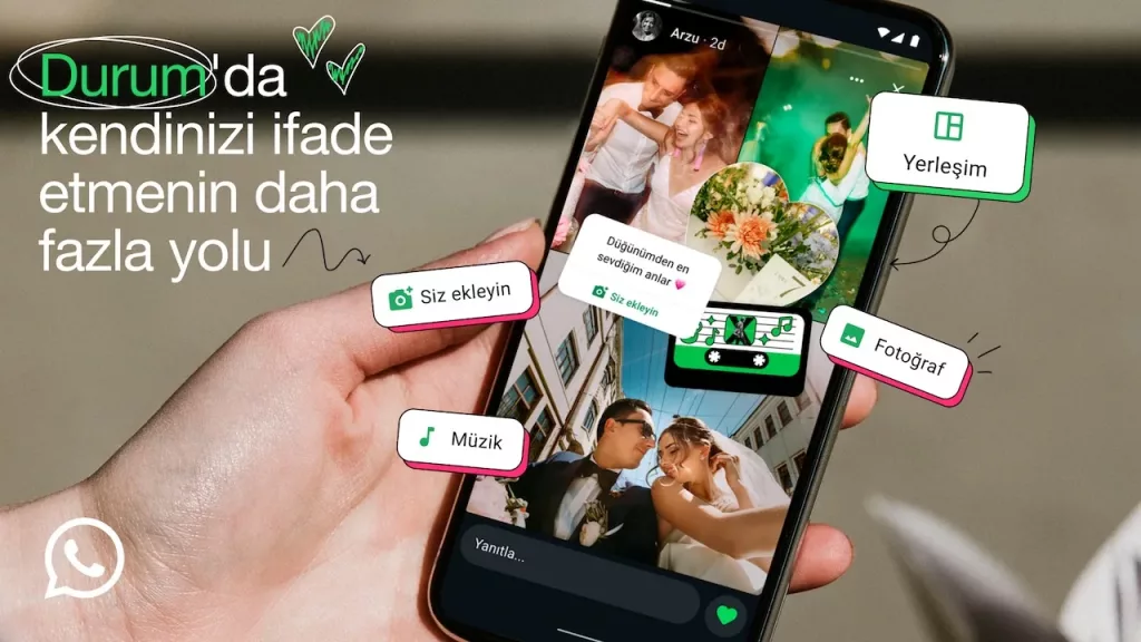 WhatsApp, Durum Özelliğini Baştan Yaratıyor: İşte Gelen 4 Yeni Özellik