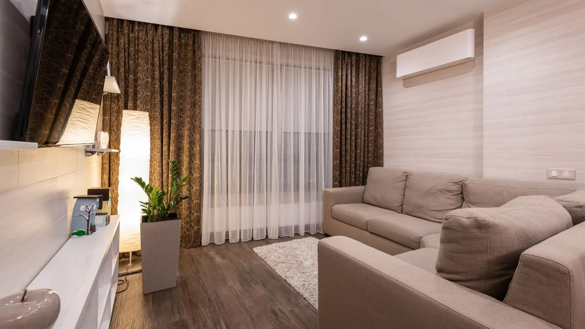 living room air conditioner interior design