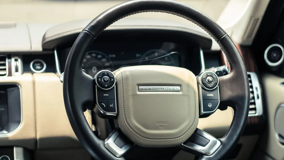 range rover interior
