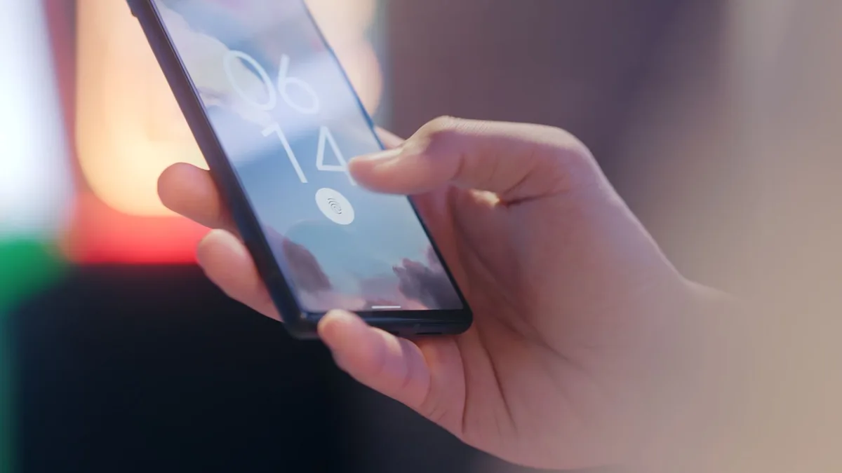 Pixel telefon kutusu ve cihaz üzerinde Motion Assist ayarlarının görünümü