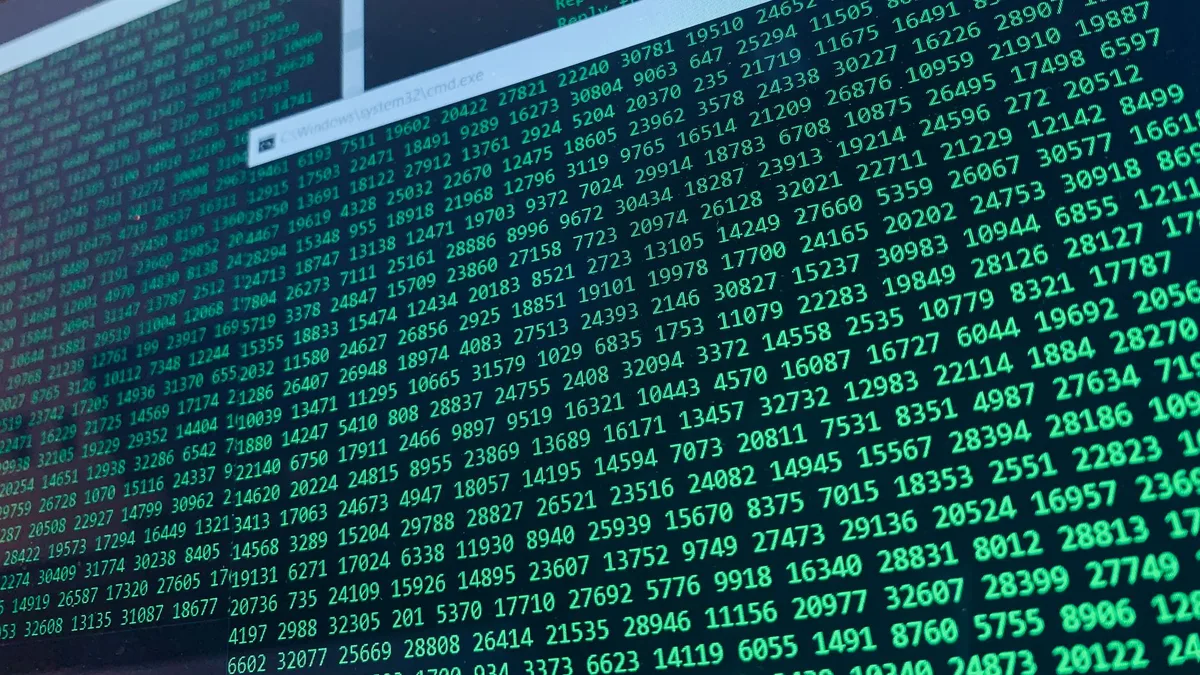 Dijital veri güvenliği ve IP adresi gizliliğini temsil eden soyut grafik