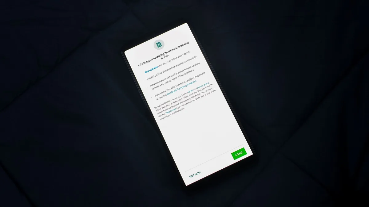 Android cihazlarda gizlilik ve sesli asistan ayarlarının bulunduğu menü