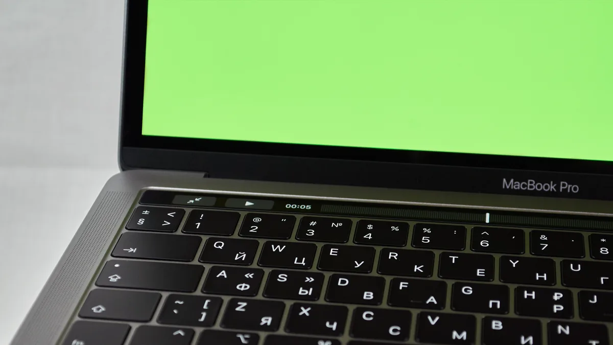 macOS Activity Monitor üzerinde görünen bellek tüketim grafiği